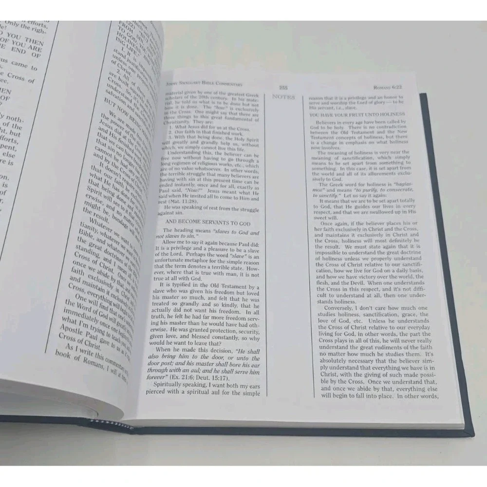 Jimmy Swaggart Bible Commentary Romans Study Reference Book